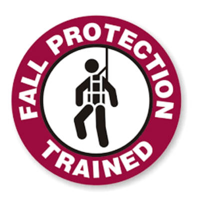 Fall protection trained